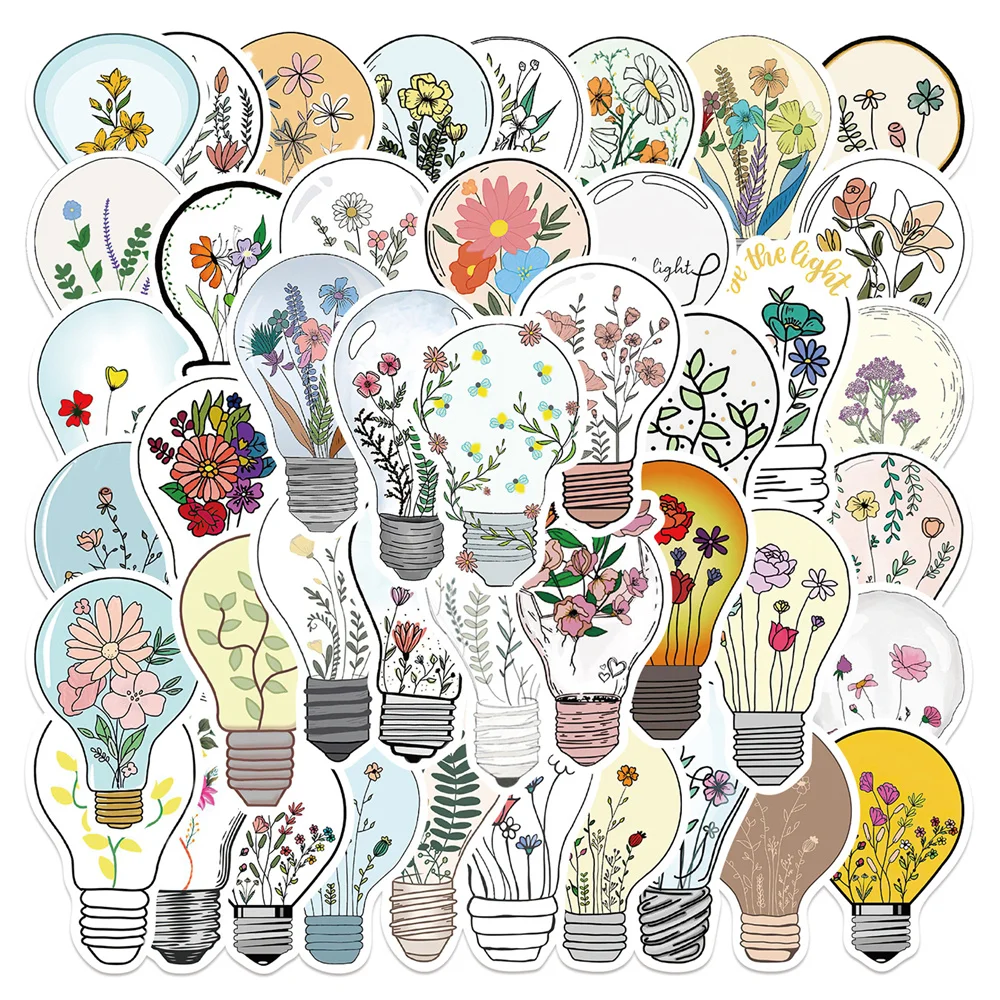 10/30/50PCS Cartoon Light Bulb Flower Personality Creative Graffiti Sticker Water Cup Suitcase Computer Car Waterproof Wholesale
10/30/50PCS Cartoon Light Bulb Flower Personality Creative Graffiti Sticker Water Cup Suitcase Computer Car Waterproof Wholesale