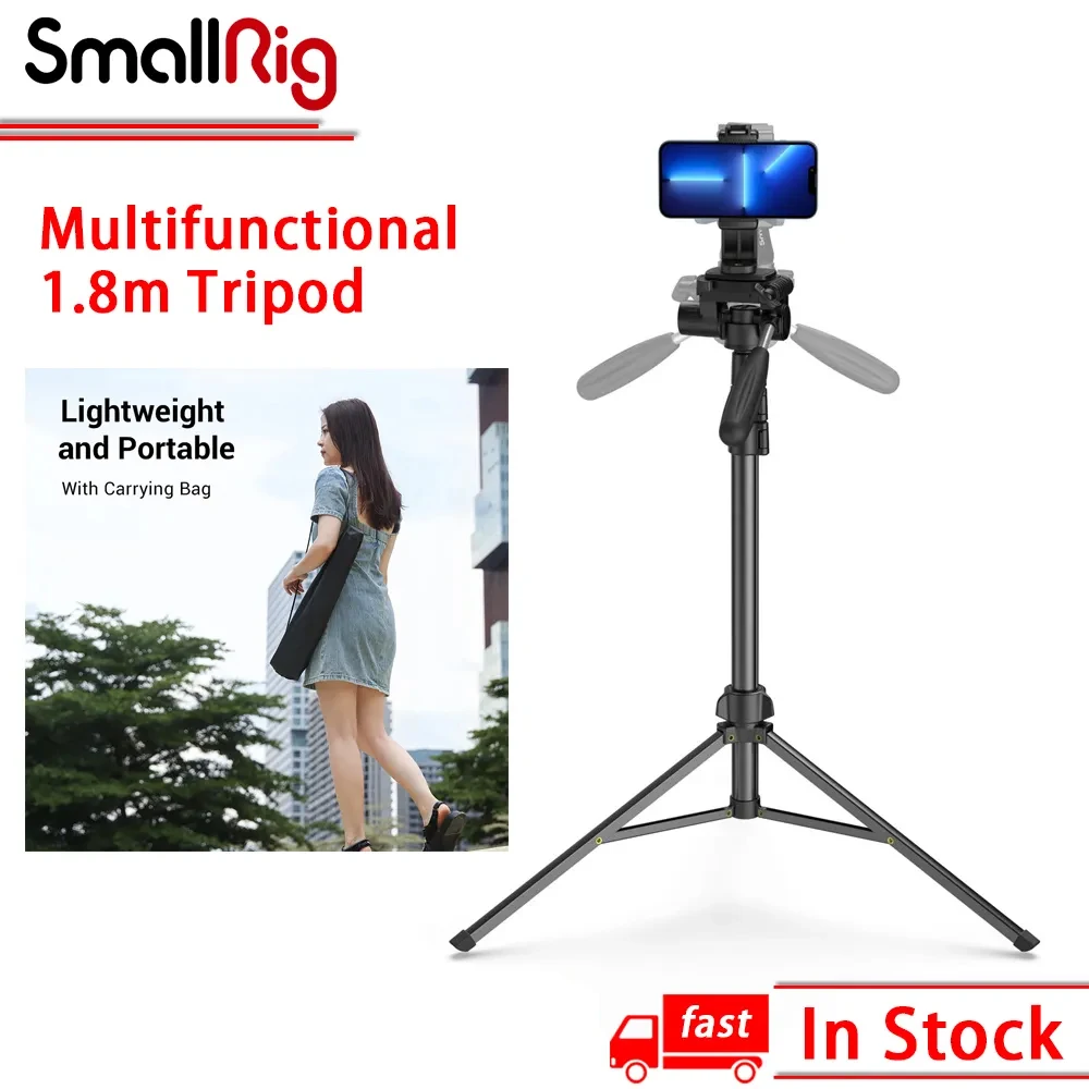 SmallRig Multifunctional 1.8m Live Streaming Tripod PT-20 with 360° Pan Head for Smartphone Cameras in Video photograph 3994
SmallRig Multifunctional 1.8m Live Streaming Tripod PT-20 with 360° Pan Head for Smartphone Cameras in Video photograph 3994