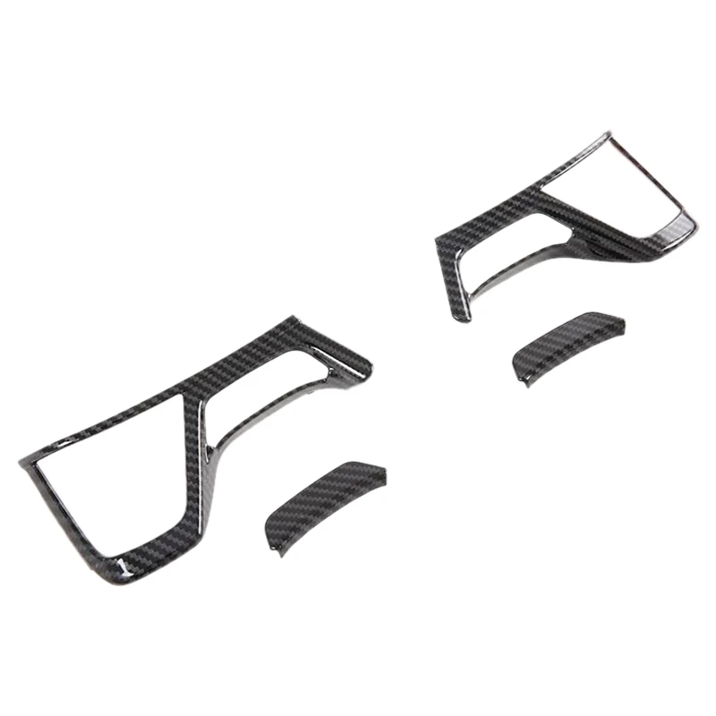 for Mitsubishi Pajero Sport 2020 4PCS Carbon Fiber ABS Car Interior Steering Wheel Cover Trim Moldings Car Styling
for Mitsubishi Pajero Sport 2020 4PCS Carbon Fiber ABS Car Interior Steering Wheel Cover Trim Moldings Car Styling