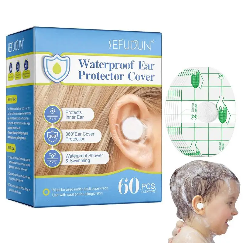 Baby Ear Stickers Baby Waterproof Ear Protector 60 PCS Newborn Ear Protection For Swimming Showering Bathing
Baby Ear Stickers Baby Waterproof Ear Protector 60 PCS Newborn Ear Protection For Swimming Showering Bathing
