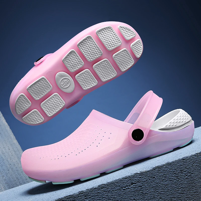 Women Slippers Original Women's Crystal Shoes Casual Garden Shoe High Quality Jelly Shoes Breathable Hole Shoes In Summer Light
Women Slippers Original Women's Crystal Shoes Casual Garden Shoe High Quality Jelly Shoes Breathable Hole Shoes In Summer Light