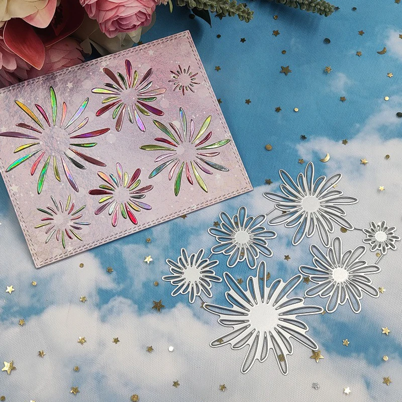 Fireworks Metal Cutting Dies Scrapbook DIY Handmade Knife Mold Embossed Paper Greeting Card Photo Album Decoration Stencil Dies
Fireworks Metal Cutting Dies Scrapbook DIY Handmade Knife Mold Embossed Paper Greeting Card Photo Album Decoration Stencil Dies