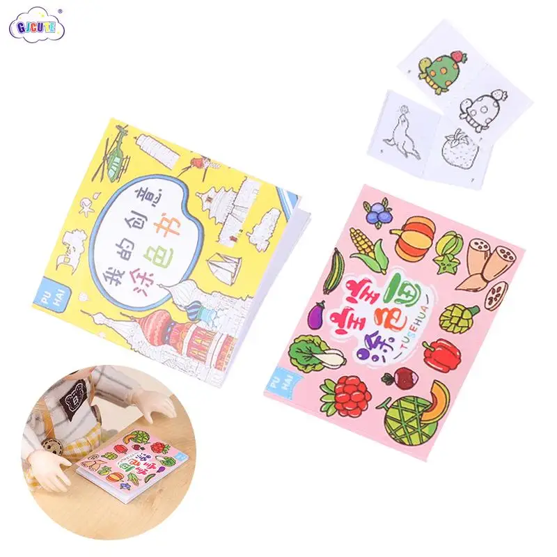 Масштаб 1/12, кукольный домик, книга для рисования, кукольный домик, мини-книги для рисования, декоративные аксессуары для детей, ролевая игра, игрушка
Масштаб 1/12, кукольный домик, книга для рисования, кукольный домик, мини-книги для рисования, декоративные аксессуары для детей, ролевая игра, игрушка