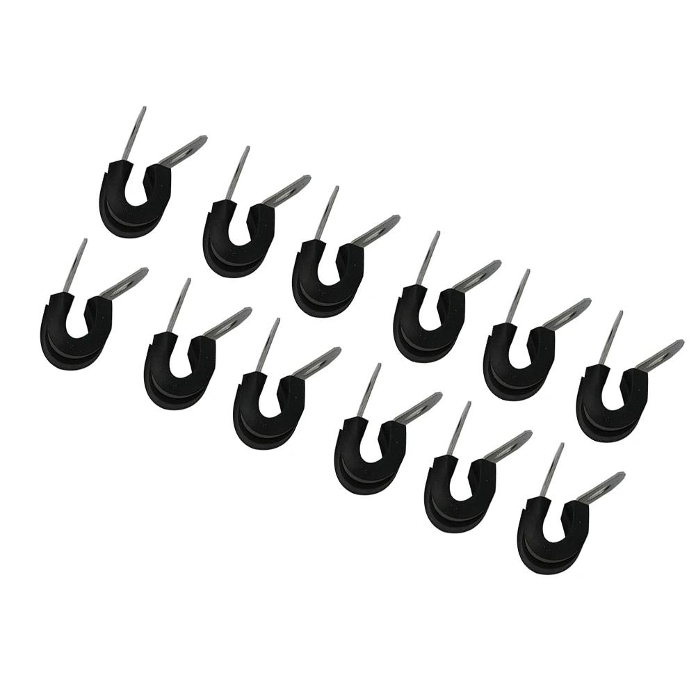 High Quality Brand New Durable Hot Practical Useful Brake Pipe Clips Clips Metal P Clips Pack Of 12 Rubber Lined
High Quality Brand New Durable Hot Practical Useful Brake Pipe Clips Clips Metal P Clips Pack Of 12 Rubber Lined