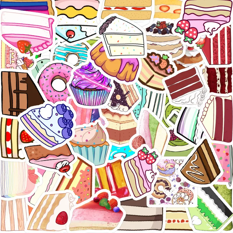 10/30/50/2x50pcs Lovely Cake Food Stickers Graffiti Luggage Cup Notebook Skateboard Car Kids Daily Birthday Party Gift 
10/30/50/2x50pcs Lovely Cake Food Stickers Graffiti Luggage Cup Notebook Skateboard Car Kids Daily Birthday Party Gift