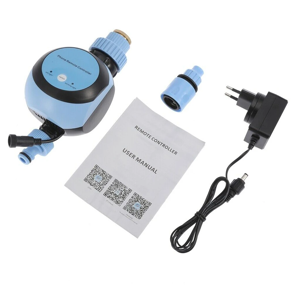 Electronic WiFi Remote Control Water Timer Home Automatic Digital Garden Irrigation Controller EU Plug 
Electronic WiFi Remote Control Water Timer Home Automatic Digital Garden Irrigation Controller EU Plug