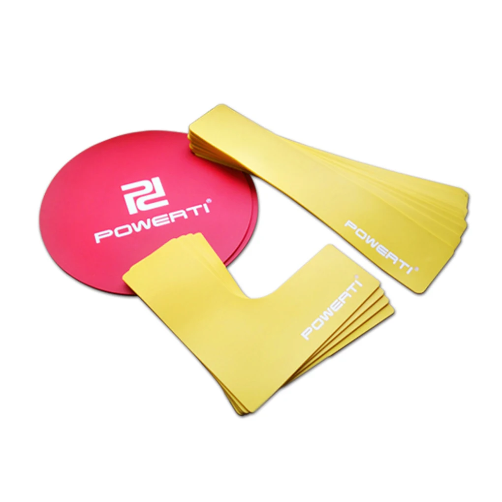 

POWERTI 1 Set Court Marker Convenient Silicone Tennis Courts Marking Tool Multipurpose Sport Area Markers Equipment