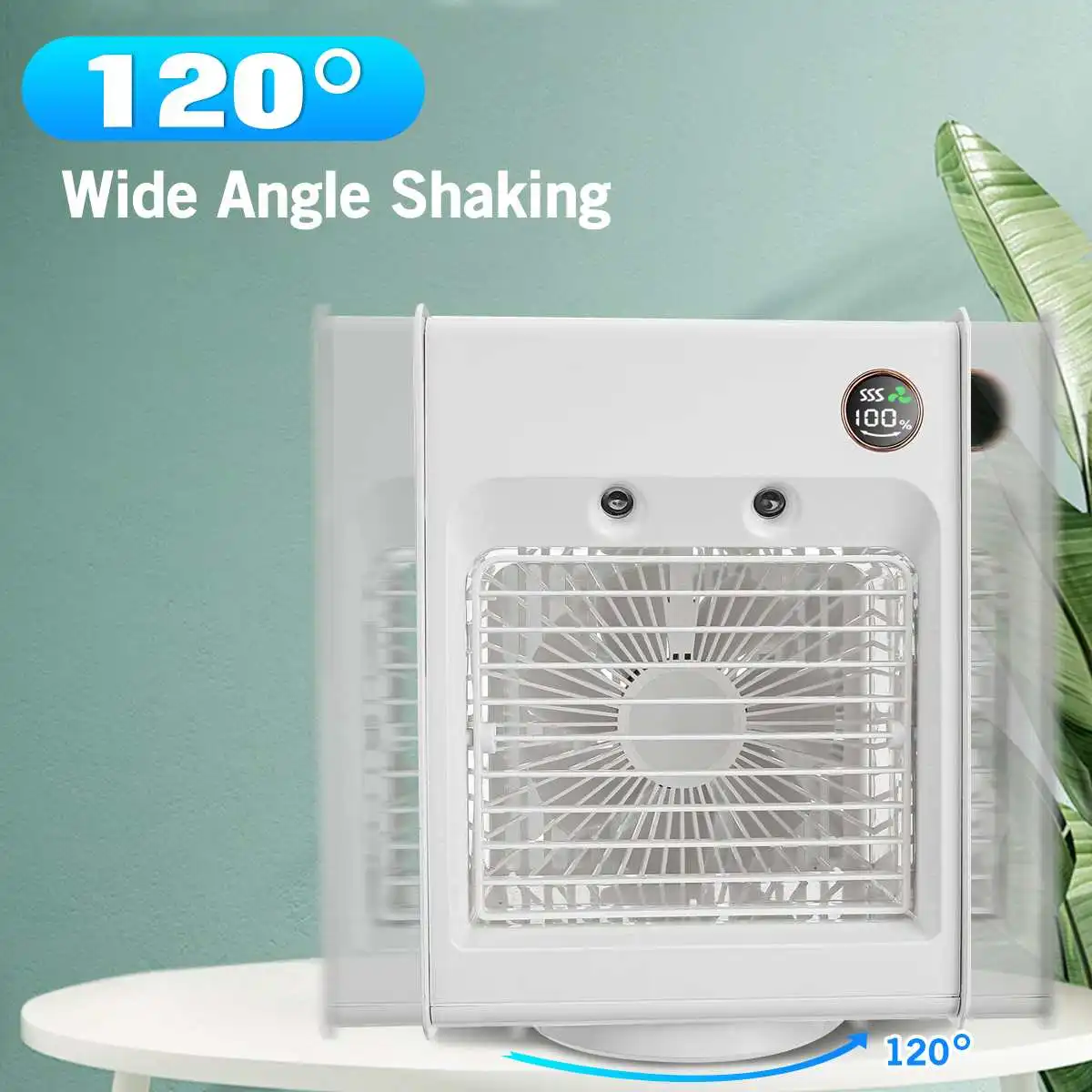 Mini Portable USB Air Cooling Fan Air Cooler Humidifier Air Conditioner Fan 120°Oscillating Atomization Desktop for Home Outdoor
Mini Portable USB Air Cooling Fan Air Cooler Humidifier Air Conditioner Fan 120°Oscillating Atomization Desktop for Home Outdoor