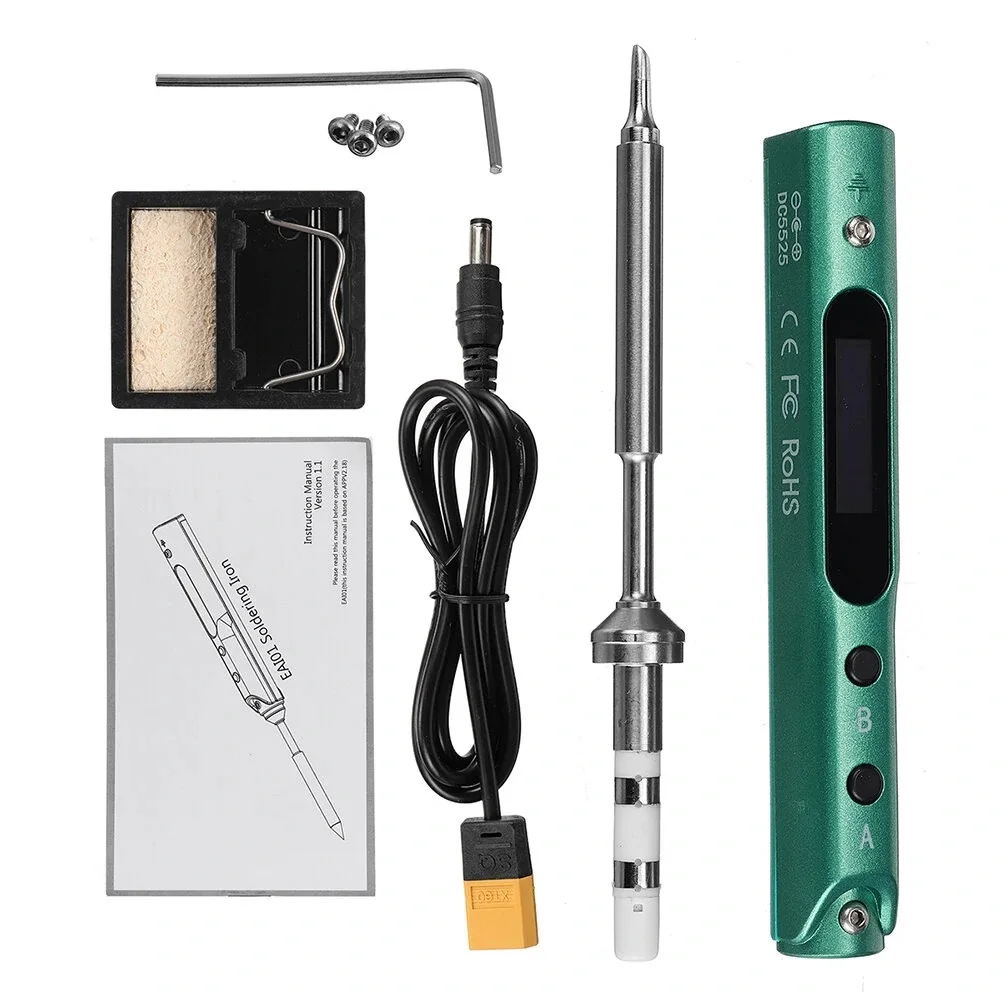 SEQURE SQ-001 65W Digital OLED Programmable Portable Mini Soldering Iron RC Car Parts
SEQURE SQ-001 65W Digital OLED Programmable Portable Mini Soldering Iron RC Car Parts