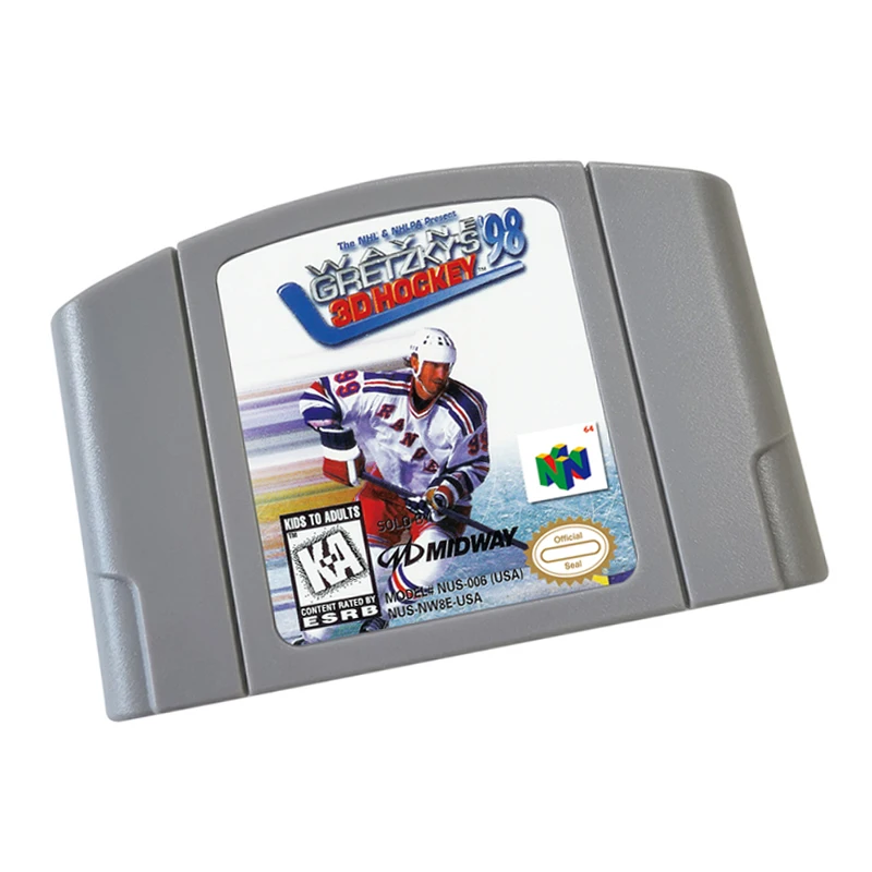 Игровая карта WayneGretzky98_For N64