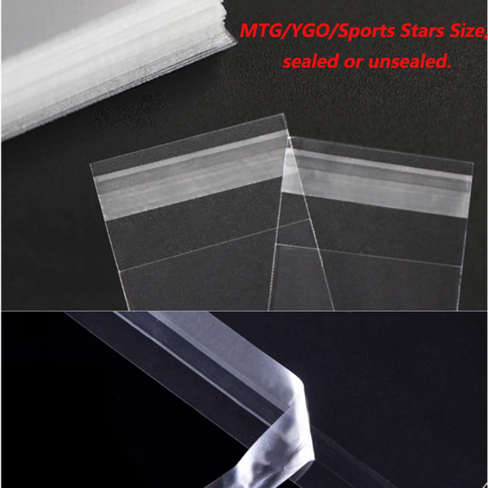 100pcs/lot Clear Card Sleeve Perfect Fit Card Sleeve Card Protector Perfect Size Magic Pokemon Yugioh Sports Stars Inner Sleeves
100pcs/lot Clear Card Sleeve Perfect Fit Card Sleeve Card Protector Perfect Size Magic Pokemon Yugioh Sports Stars Inner Sleeves