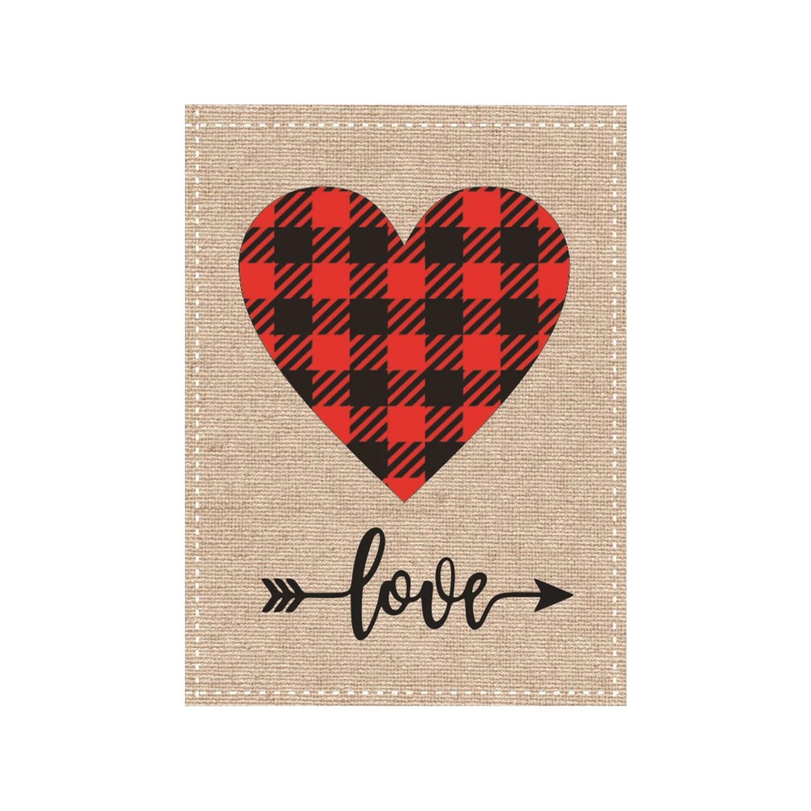 Valentine Flag 12 X 18-inch Burlap Garden Flags Vertical Double Sided Banners Buffalo Plaid Yard Flags For Home Outdoor Patio
Valentine Flag 12 X 18-inch Burlap Garden Flags Vertical Double Sided Banners Buffalo Plaid Yard Flags For Home Outdoor Patio