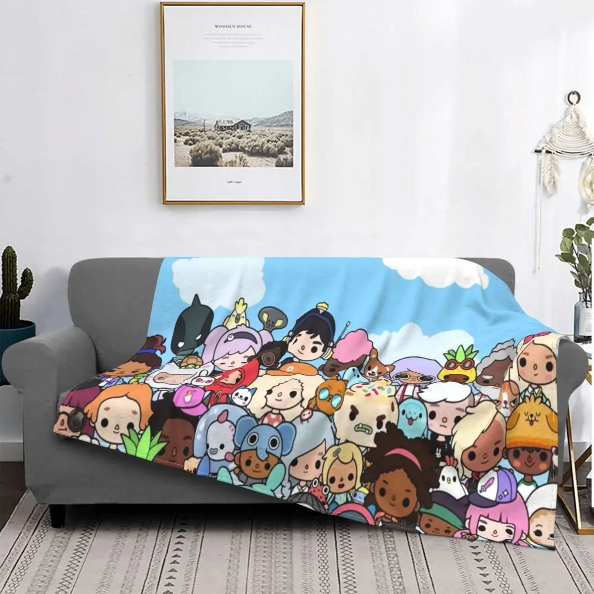 Toca Boca Blankets Flannel Winter Digital Toy Gift for Kid Multifunction Lightweight Throw Blanket for Sofa Car Rug Piece
Toca Boca Blankets Flannel Winter Digital Toy Gift for Kid Multifunction Lightweight Throw Blanket for Sofa Car Rug Piece