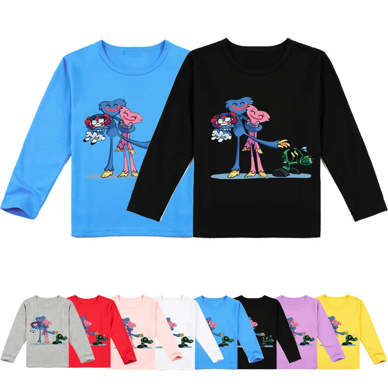 New Poppy Playtime TShirt Kids Fear Scary Huggy Wuggy T-Shirt Baby Boys Long Sleeve Tops Girls Hip Hop Streetwear Casual TShirts
New Poppy Playtime TShirt Kids Fear Scary Huggy Wuggy T-Shirt Baby Boys Long Sleeve Tops Girls Hip Hop Streetwear Casual TShirts