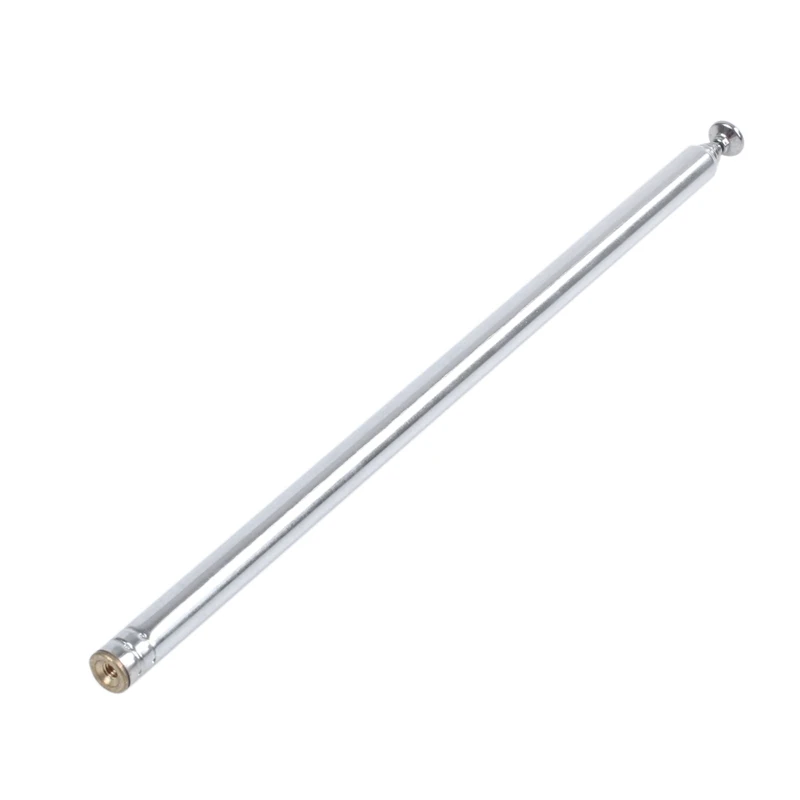 5Pcs 96Cm Length 7 Section Telescoping Stainless Steel AM FM Radio TV Antenna
5Pcs 96Cm Length 7 Section Telescoping Stainless Steel AM FM Radio TV Antenna