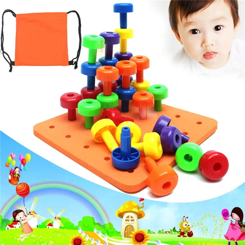 30PCS Peg Board Set Montessori Therapy Fine Motor Toy for Toddlers Pegboard Toy For Children
30PCS Peg Board Set Montessori Therapy Fine Motor Toy for Toddlers Pegboard Toy For Children