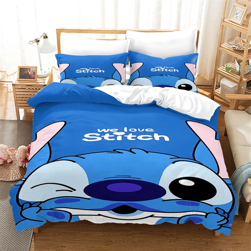 2022 3d Stitch Bedding Set Boys Girls Kids Cartoon Duvet Cover Sets Pillowcase Twin Full Queen King Size Bedding Linen Bed Sets
2022 3d Stitch Bedding Set Boys Girls Kids Cartoon Duvet Cover Sets Pillowcase Twin Full Queen King Size Bedding Linen Bed Sets