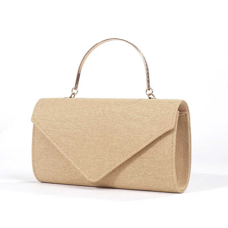 Korean Style Luxury Clutch Bag Elegant Shiny Metal Handle Evening Bag For Female Fashion Solid Color Dress Handbag Purse XA286H
Korean Style Luxury Clutch Bag Elegant Shiny Metal Handle Evening Bag For Female Fashion Solid Color Dress Handbag Purse XA286H