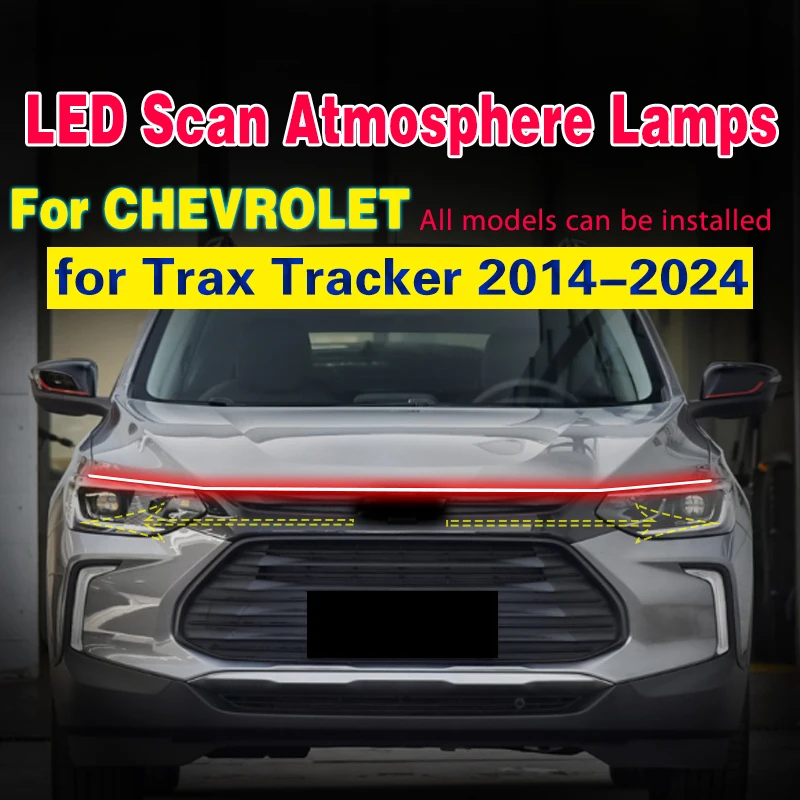 Car-styling 12V LED DRL Daytime Running Lights Scan Starting fog lamp For Chevrolet Trax Tracker 2014-2024 Flexible Ambient Lamp
Car-styling 12V LED DRL Daytime Running Lights Scan Starting fog lamp For Chevrolet Trax Tracker 2014-2024 Flexible Ambient Lamp
