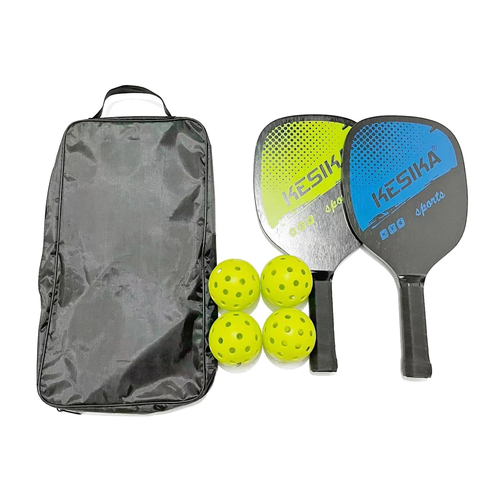 Pickleball Paddle Set Pickleball Rackets Ball Set 2 Rackets & 4 Pickleball Balls with Carrying Bag for Men Women
Pickleball Paddle Set Pickleball Rackets Ball Set 2 Rackets & 4 Pickleball Balls with Carrying Bag for Men Women