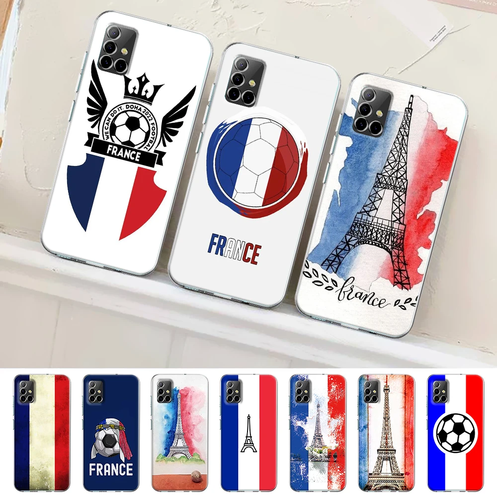 Чехол с французским флагом для Samsung Galaxy A53 A13 A52 A12 A51 A32 A71 A21s A31 A72 A02s A41 A11 A42 A03s, мягкий чехол из ТПУ для телефона
Чехол с французским флагом для Samsung Galaxy A53 A13 A52 A12 A51 A32 A71 A21s A31 A72 A02s A41 A11 A42 A03s, мягкий чехол из ТПУ для телефона
