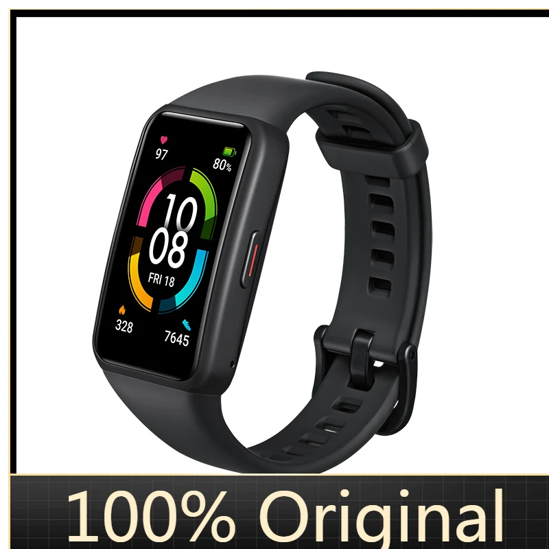 Huawei Honor Band 6 Fitness Tracker Heart Rate Blood Oxygen Monitoring Sleep Analysis Smart Bracelet 5ATM Waterproof Wristband
Huawei Honor Band 6 Fitness Tracker Heart Rate Blood Oxygen Monitoring Sleep Analysis Smart Bracelet 5ATM Waterproof Wristband