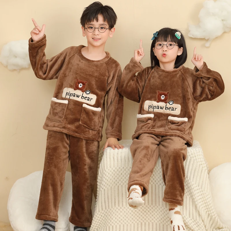 NEW Children Girls Boys Pajamas for Set 2022 Spring and Autumn Flannel Kids Boys Anime Cartoon Clothes Baby Two-Piece Suit
NEW Children Girls Boys Pajamas for Set 2022 Spring and Autumn Flannel Kids Boys Anime Cartoon Clothes Baby Two-Piece Suit
