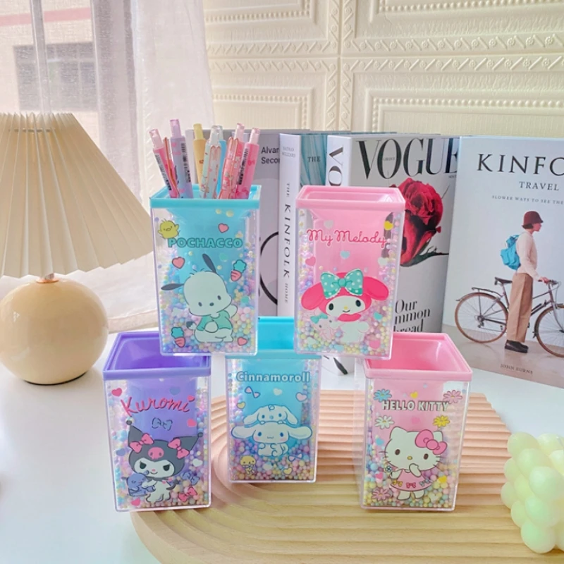 Sanrio HelloKitty Kawaii Прозрачный квадратный держатель для ручек студенческий Настольный органайзер канцелярские принадлежности акриловая Ins офисная коробка для хранения
Sanrio HelloKitty Kawaii Прозрачный квадратный держатель для ручек студенческий Настольный органайзер канцелярские принадлежности акриловая Ins офисная коробка для хранения