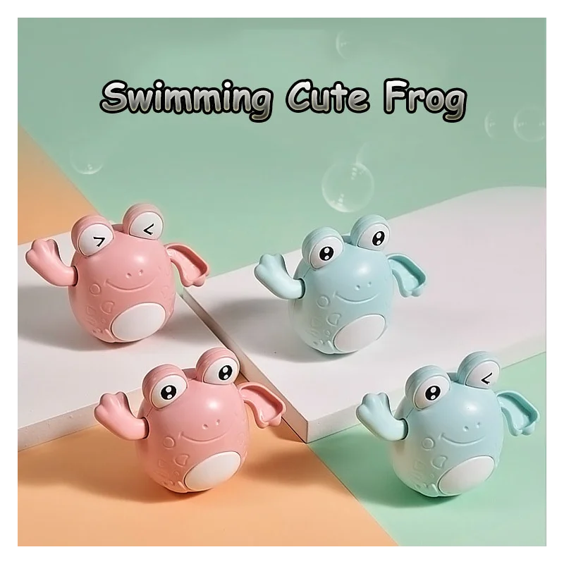 Infants Take A Bath Clockwork Frog Bathroom Play Water Chain Small Frog Baby Bathtub Play Water Toys
Infants Take A Bath Clockwork Frog Bathroom Play Water Chain Small Frog Baby Bathtub Play Water Toys