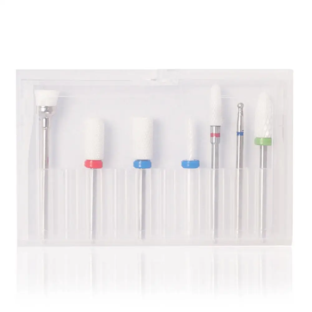 7pcs Nail Drills Set High Hardness Shock Resistant Smoothing Polishing Manicure Tools For Salon Use
7pcs Nail Drills Set High Hardness Shock Resistant Smoothing Polishing Manicure Tools For Salon Use