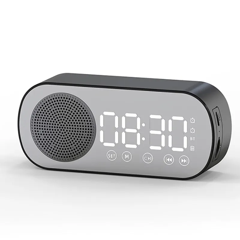 New Wireless Bluetooth Speaker Clock Dual Alarm Support TF Card FM Radio Soundbar HIFI Music Box Soundbar Free shipping Sale
New Wireless Bluetooth Speaker Clock Dual Alarm Support TF Card FM Radio Soundbar HIFI Music Box Soundbar Free shipping Sale