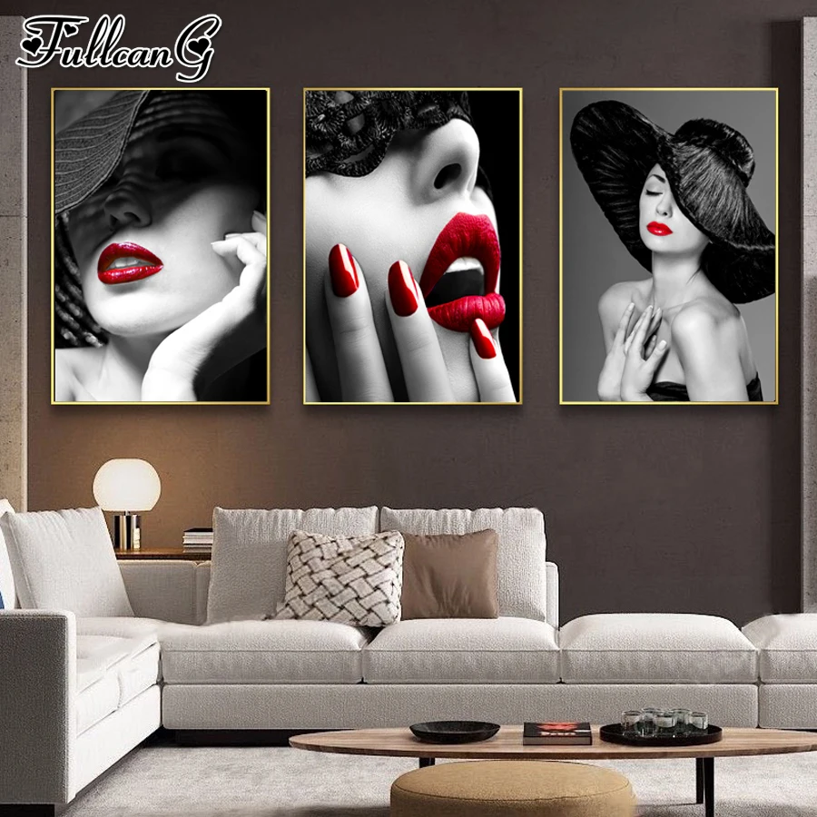 5d diy diamond embroidery Sexy Red Lips Woman painting new arrival mosaic handwork cross stitch kits Beauty Wall Picture AA3240
5d diy diamond embroidery Sexy Red Lips Woman painting new arrival mosaic handwork cross stitch kits Beauty Wall Picture AA3240
