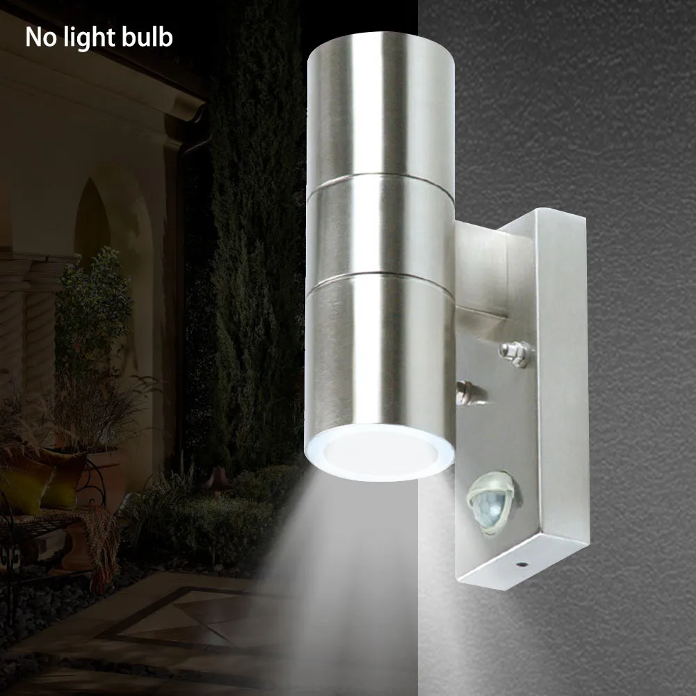Porch Indoor Stainless Steel Walkway Courtyard Pathway Anti Corrosion Infrared Sensor Up Down Home Decor Led Outdoor Wall Light
Porch Indoor Stainless Steel Walkway Courtyard Pathway Anti Corrosion Infrared Sensor Up Down Home Decor Led Outdoor Wall Light