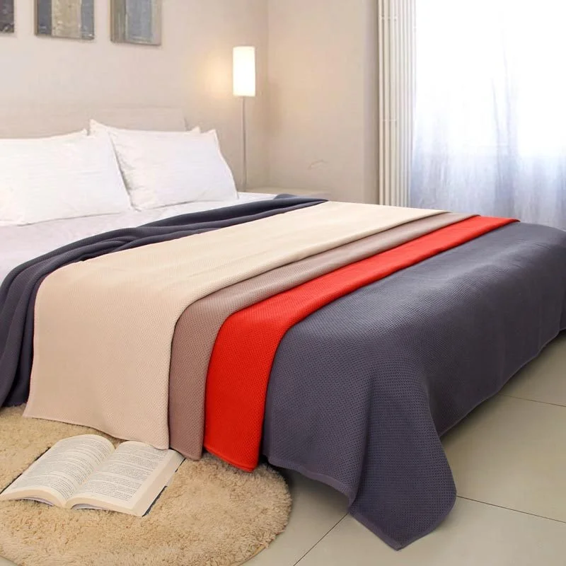Beroyal Brand Cotton Bed Cover Blankets for Beds Waffle Plaid Cotton Throw Blankets for Adults for Sofa 200x220cm
Beroyal Brand Cotton Bed Cover Blankets for Beds Waffle Plaid Cotton Throw Blankets for Adults for Sofa 200x220cm