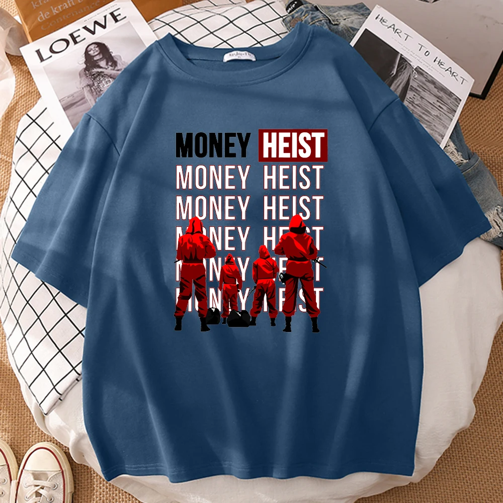 Мужские футболки с иллюстрацией бумажника La Casa De Papel, уличные Топы в стиле хип-хоп, дышащие Аниме футболки большого размера с коротким рукаво...
Мужские футболки с иллюстрацией бумажника La Casa De Papel, уличные Топы в стиле хип-хоп, дышащие Аниме футболки большого размера с коротким рукаво...