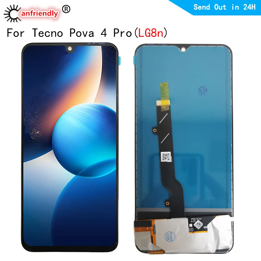 LG8n LCD 6.66" TFT For Tecno Pova 4 Pro LG8n LCD Display Touch Panel Screen Digitizer With Frame Assembly For Tecno Pova4 Pro
LG8n LCD 6.66" TFT For Tecno Pova 4 Pro LG8n LCD Display Touch Panel Screen Digitizer With Frame Assembly For Tecno Pova4 Pro