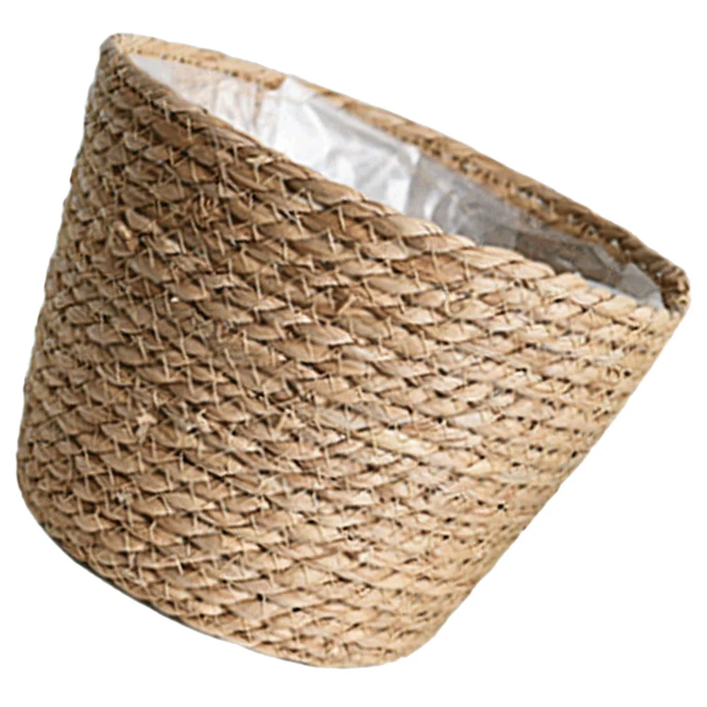 Woven Basket Woven Flower Pot Outdoor Flower Planters Seagrass Laundry Basket Seagrass Planter Basket Naturales 
Woven Basket Woven Flower Pot Outdoor Flower Planters Seagrass Laundry Basket Seagrass Planter Basket Naturales