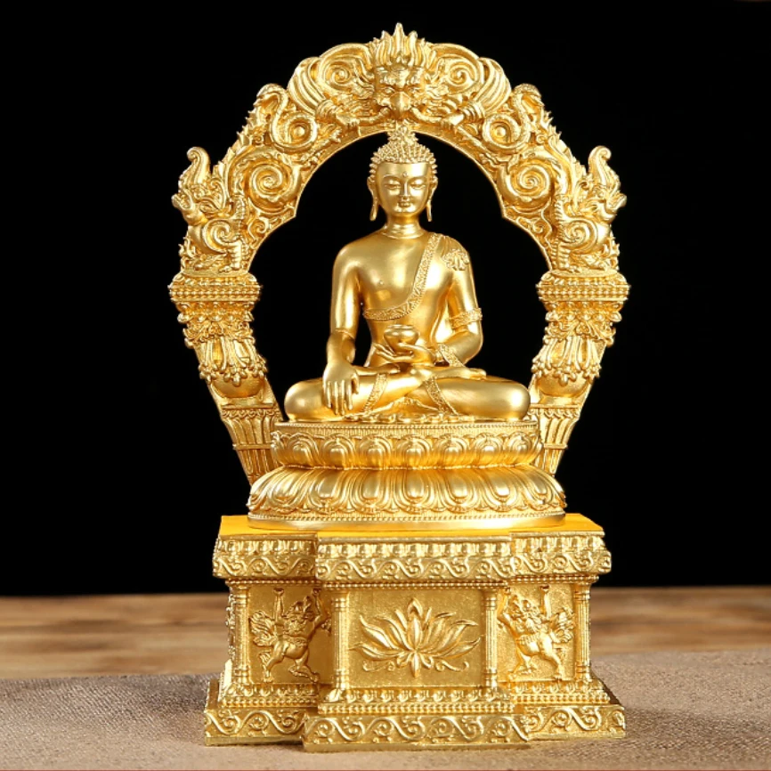 wholesale buddha Sakyamuni Omnipotent Tathagata Buddha statue temple altar Worship Copper Mandala Buddha safe health good luck 
wholesale buddha Sakyamuni Omnipotent Tathagata Buddha statue temple altar Worship Copper Mandala Buddha safe health good luck