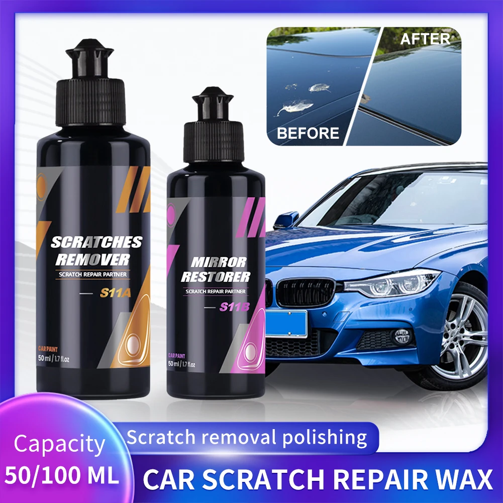 S11A/B Car Paint Repair Scratch Remover Mirror Gloss Restorer Agent Scratch Repair Car Polishing Restoration Paste Car Detailing
S11A/B Car Paint Repair Scratch Remover Mirror Gloss Restorer Agent Scratch Repair Car Polishing Restoration Paste Car Detailing