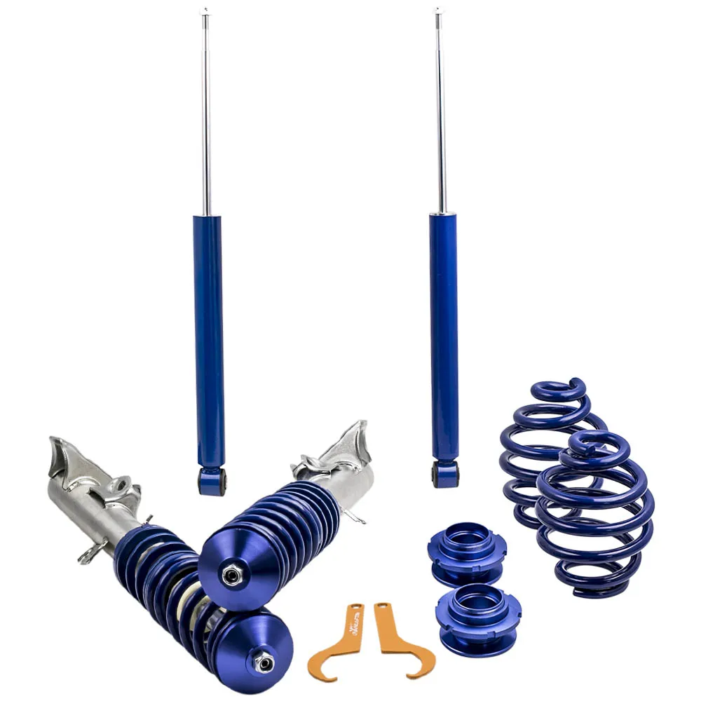 

Lowering Coilover For BMW Series-3 E36 Coupe Saloon Touring Spring Strut 92-00 Adjustable Coilover Height Suspension Kit Struts