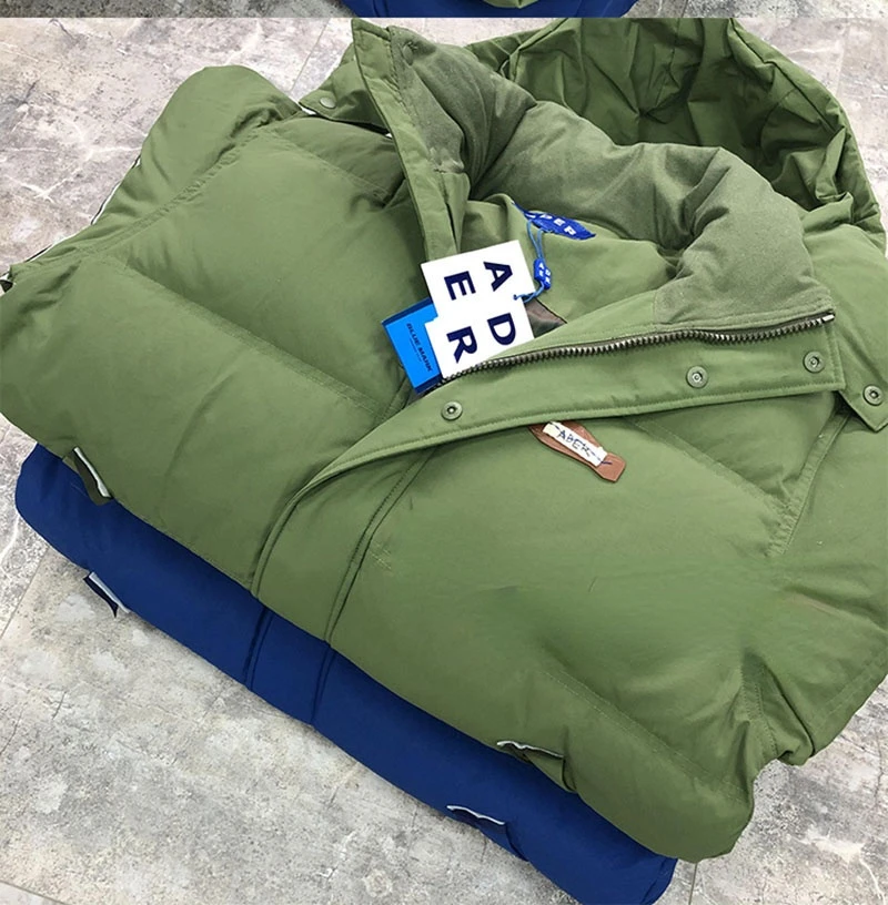 ADER ERROR Down Coat Color Matching Thick Loose Waterproof Men Women Hooded Down Jacket Casual Couple ADER Down Jacket
ADER ERROR Down Coat Color Matching Thick Loose Waterproof Men Women Hooded Down Jacket Casual Couple ADER Down Jacket