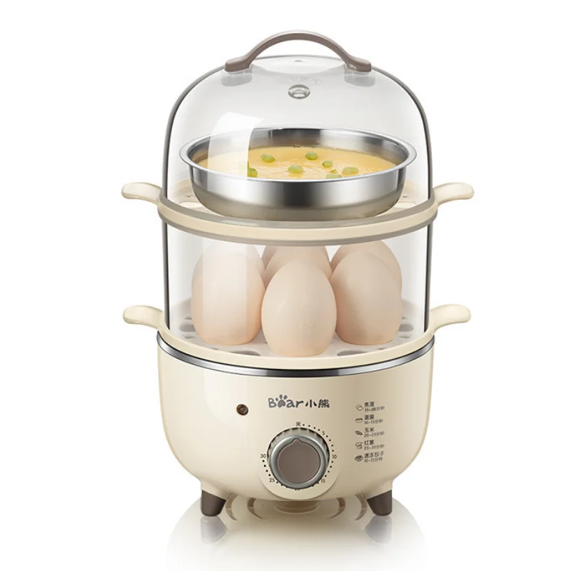 Bear 220V 2 Layers Household Electric Steamer Portable Egg Cooker Food Breakfast Steaming Cooking Machine Boiler ZDQ-B14R1
Bear 220V 2 Layers Household Electric Steamer Portable Egg Cooker Food Breakfast Steaming Cooking Machine Boiler ZDQ-B14R1