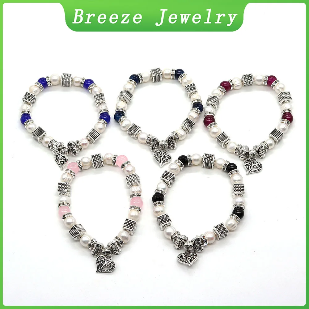 Korea Fashion Elegant Freshwater Baroque Pearl Women Lucky Bracelet Square Zinc Alloy Love Charm Pack Wedding Jewelry Gift
Korea Fashion Elegant Freshwater Baroque Pearl Women Lucky Bracelet Square Zinc Alloy Love Charm Pack Wedding Jewelry Gift