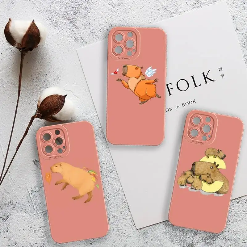 Capybara Cute cartoon animal Camera Lens Liquid Silicone Phone Case For iPhone 13 12 11 Pro MAX Mini X XS XR 7 8 Plus
Capybara Cute cartoon animal Camera Lens Liquid Silicone Phone Case For iPhone 13 12 11 Pro MAX Mini X XS XR 7 8 Plus