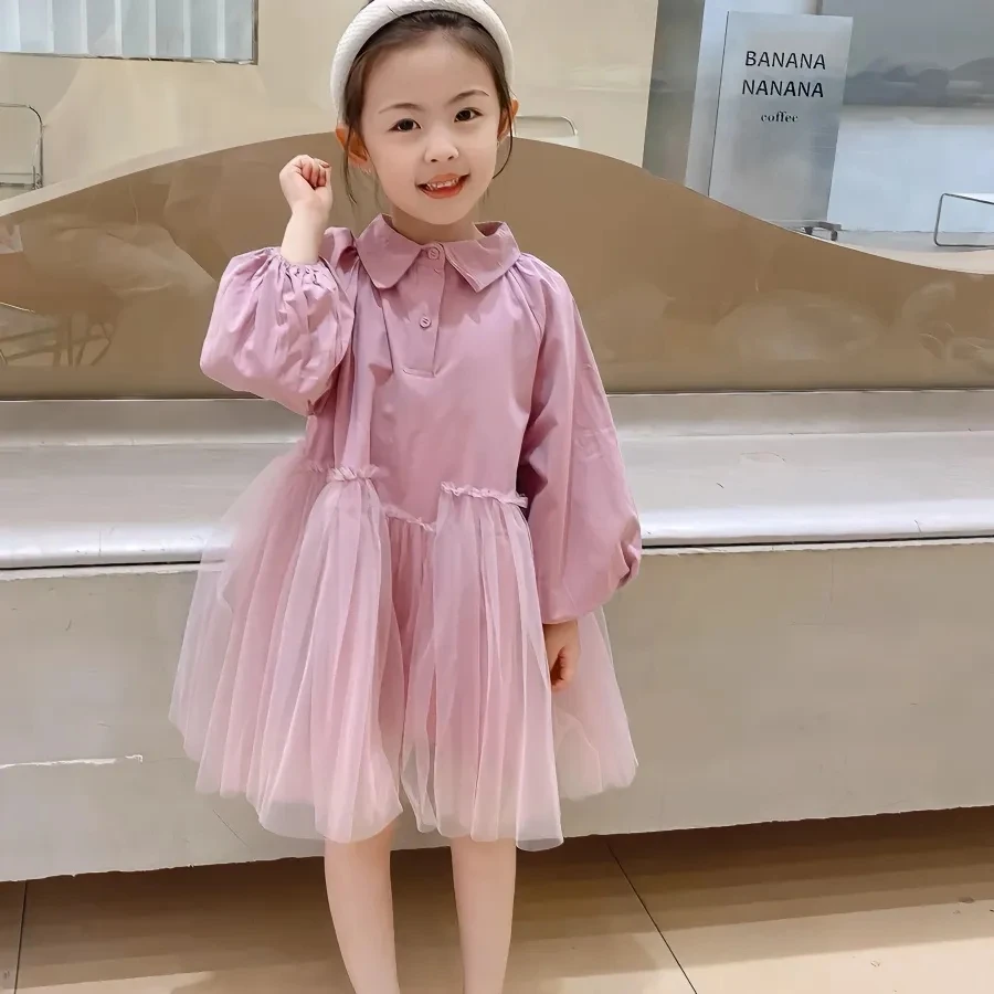 Детское Хлопковое платье с длинным рукавом
Детское Хлопковое платье с длинным рукавом