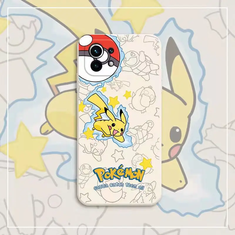Pokemon Pikachu Jenny Turtle Case For iPhone 12 13 Pro Max Mini 11 X XR XS SE2020 8 7 6 6S Plus Silicone Phone Cover Shell
Pokemon Pikachu Jenny Turtle Case For iPhone 12 13 Pro Max Mini 11 X XR XS SE2020 8 7 6 6S Plus Silicone Phone Cover Shell