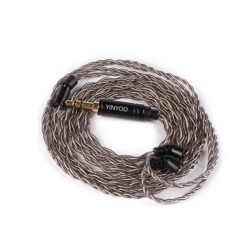 

3.5mm Suitable for Blon Bl-03 Special Custom Upgrade Line High-end Upgrade Line Copper-plated Silver Mixed Headphone Cable