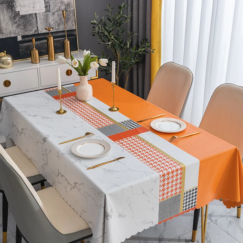 Leather tablecloth, waterproof, oil resistant, and scald resistant table mat, dining table cloth, rectangular coffee table
Leather tablecloth, waterproof, oil resistant, and scald resistant table mat, dining table cloth, rectangular coffee table