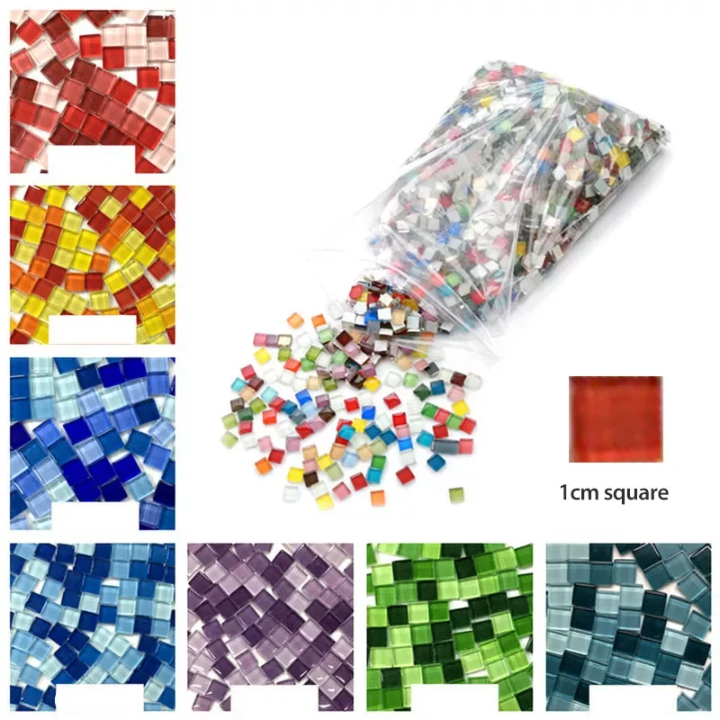Crystal Glass Mosaic Tile Handmade Creative Material For Kids DIY Craft Suppies Mixed Color Mini Mosaic Tile 100g/lot
Crystal Glass Mosaic Tile Handmade Creative Material For Kids DIY Craft Suppies Mixed Color Mini Mosaic Tile 100g/lot