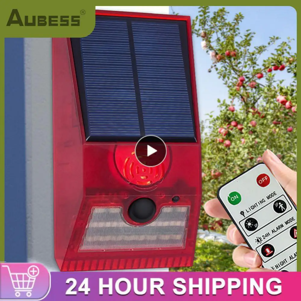 Multi-function Solar Alarm Lamp With Remote Controller With Pir Motion Sensor Ip55 Waterproof For Home Yard Outdoor Wall Light
Multi-function Solar Alarm Lamp With Remote Controller With Pir Motion Sensor Ip55 Waterproof For Home Yard Outdoor Wall Light